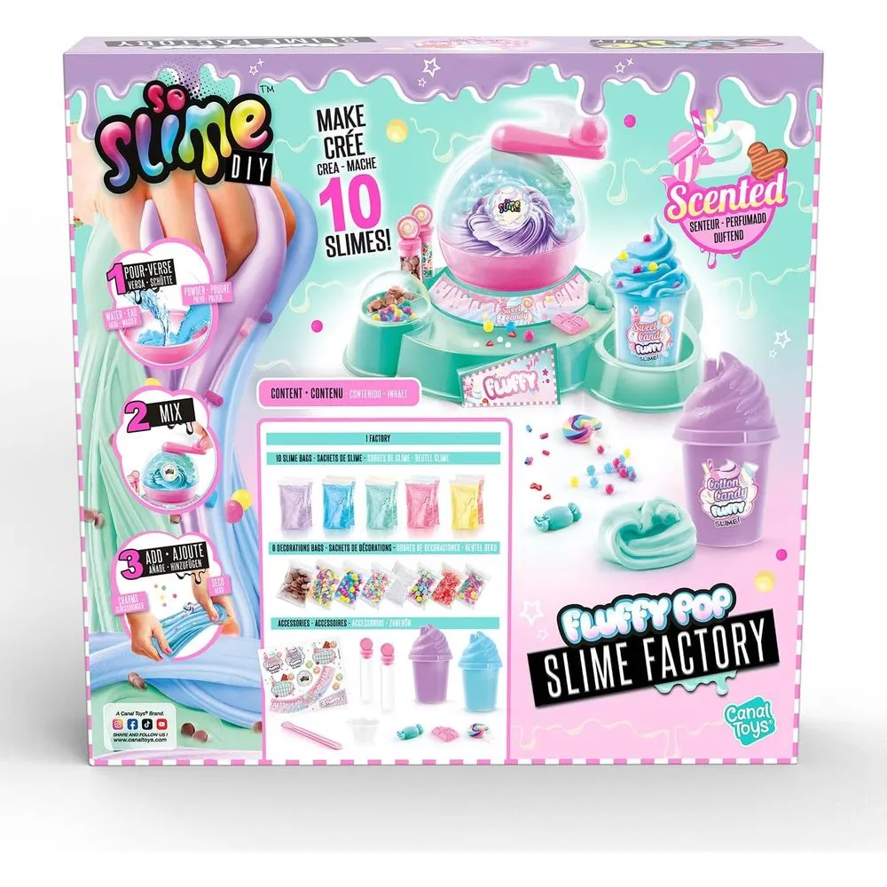 Fábrica de Slime Fluffy Fun Divirta-se