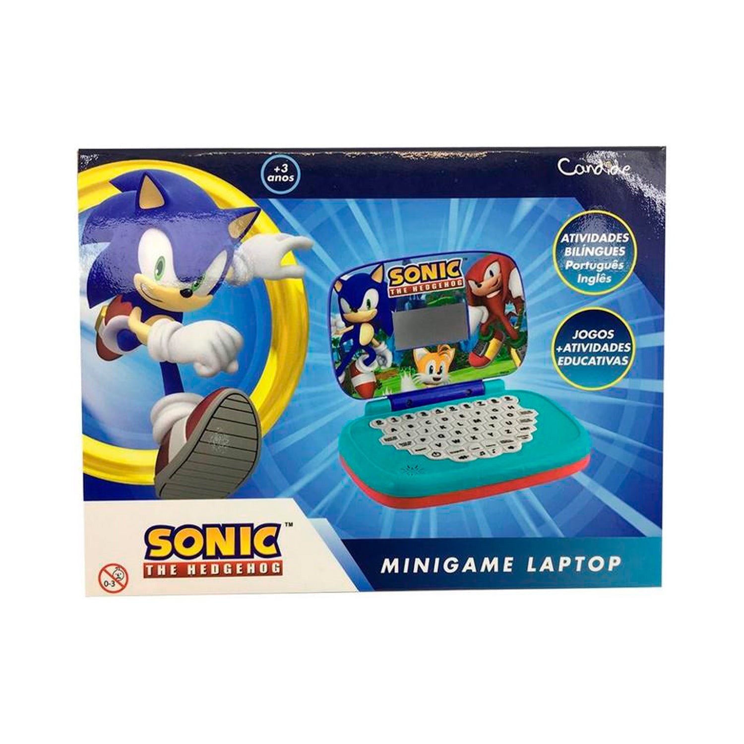 Laptop do Sonic Bilíngue - Candide