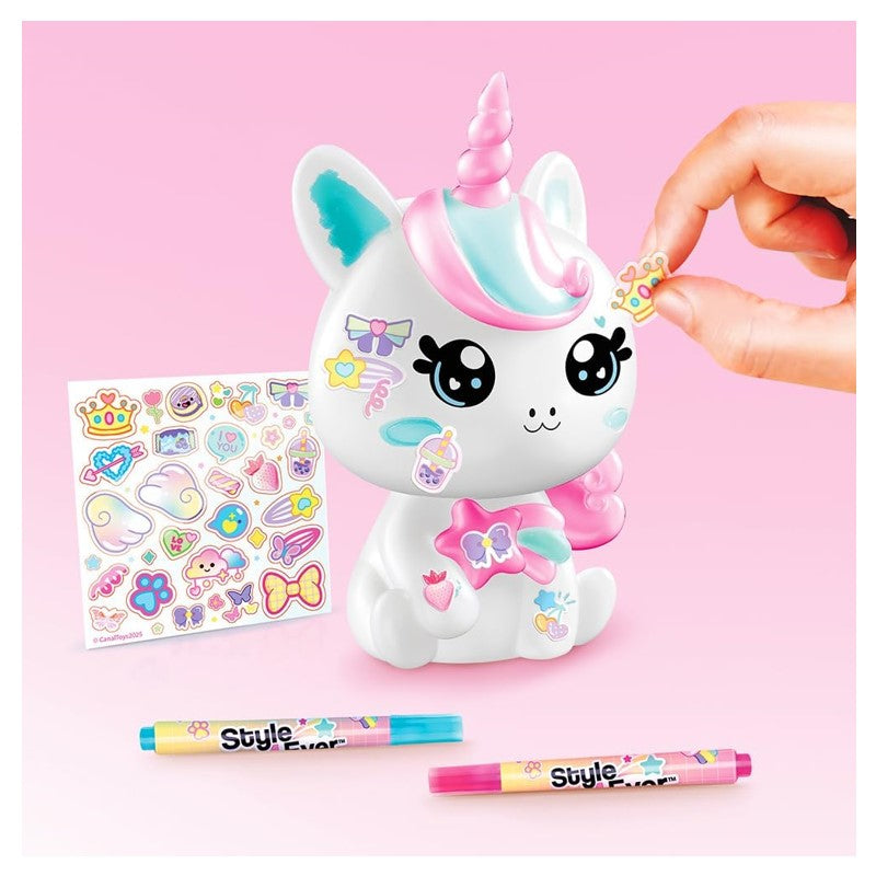 Decore sua Luminária Familia Unicornio Kawaii - Fun