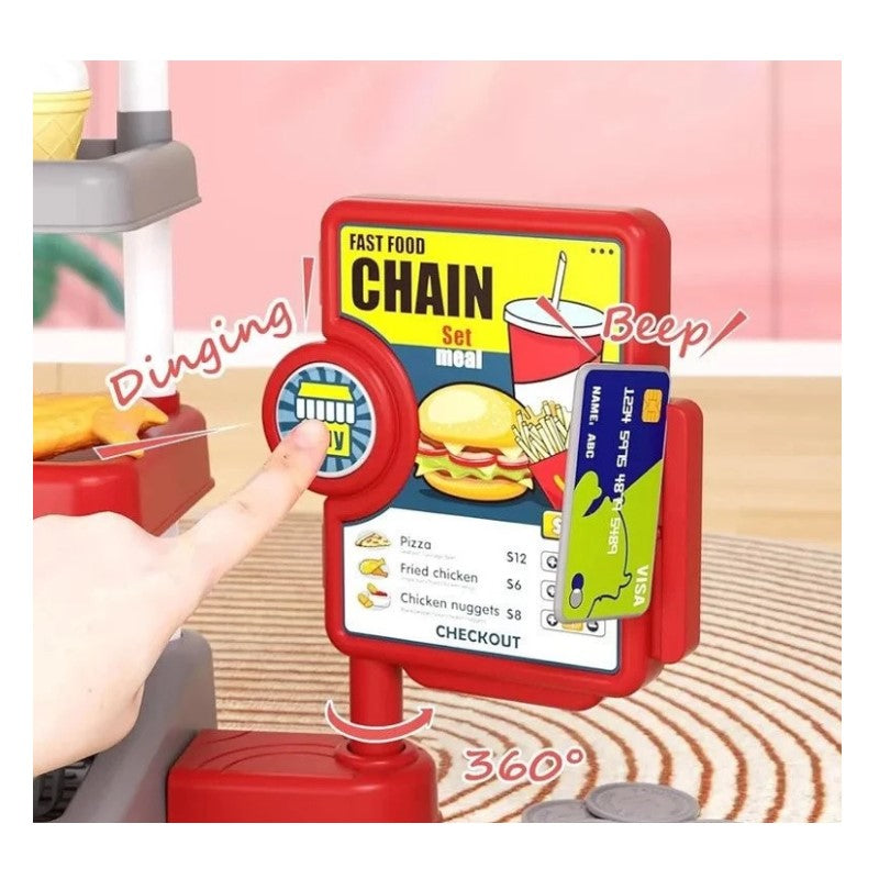 Mini Conjunto De Brinquedos Fast Food - SHINY TOYS