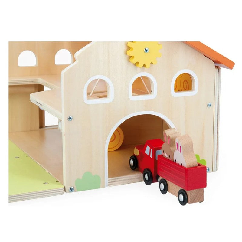 Brinquedo Minha Primeira Fazendinha De Madeira - Janod