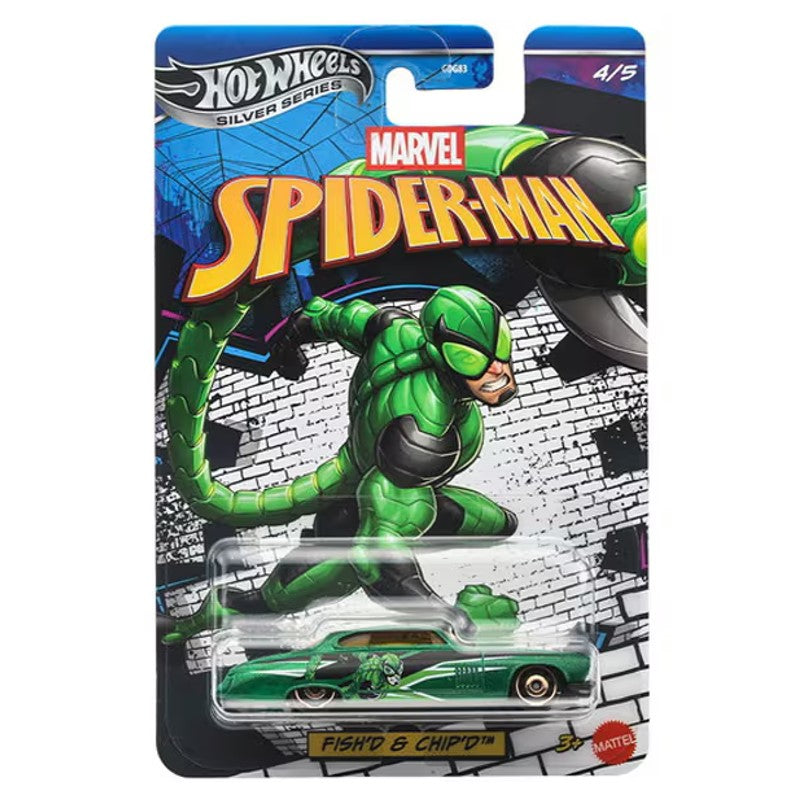 Hot Wheels Silver Series Marvel Spider-Man 1:64 - Mattel