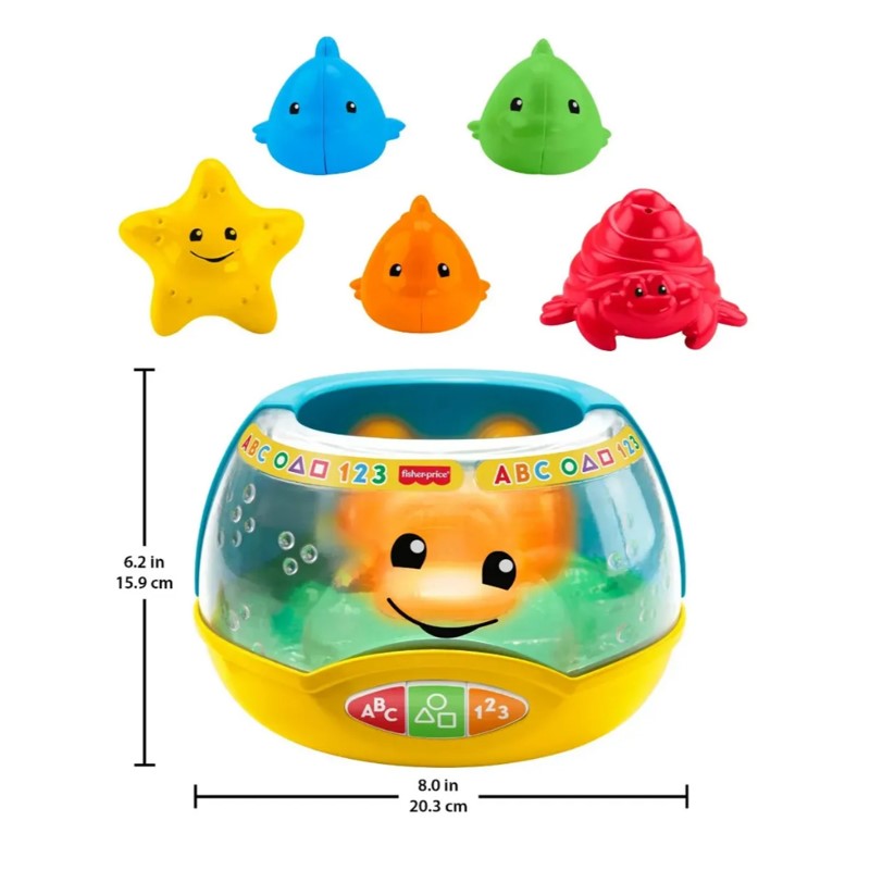 Aquário com Luzes Mágicas Fisher-Price - Mattel