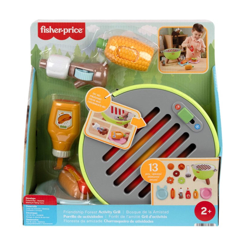 Fisher-Price Minha Primeira Churrasqueira - Mattel