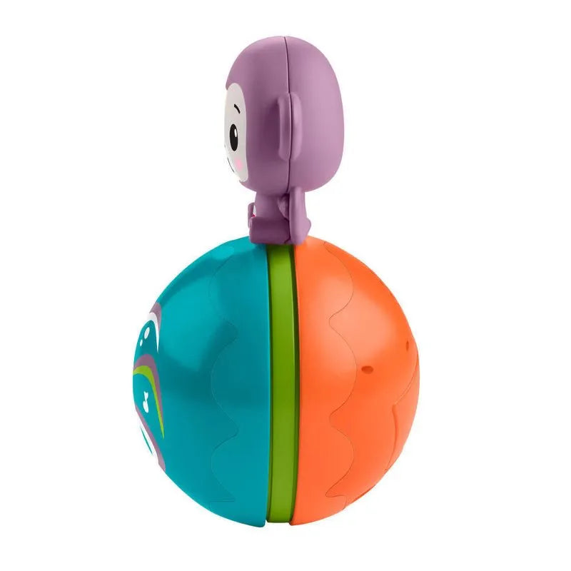Fisher-Price Macaco Roxo Musical Engatinha Comigo - Mattel