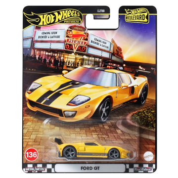 Hot Wheels Premium Boulevard Ford GT - Mattel
