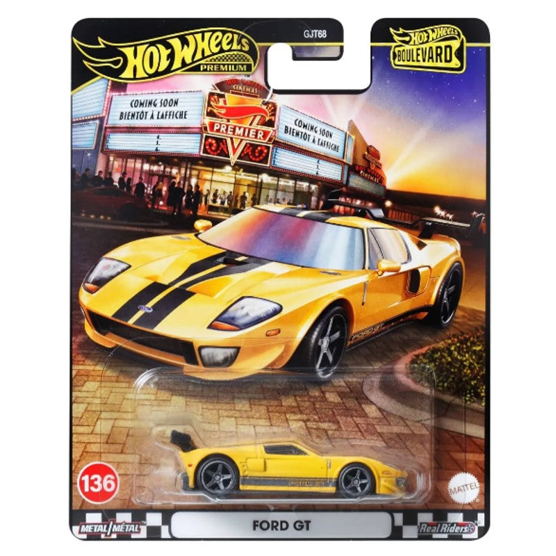 Hot Wheels Premium Boulevard Ford GT - Mattel