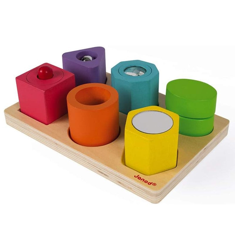 Encaixa-formas Interativo 7 Peças - Janod