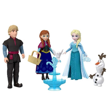 Conjunto de Personagens Anna e Elsa Frozen - Mattel
