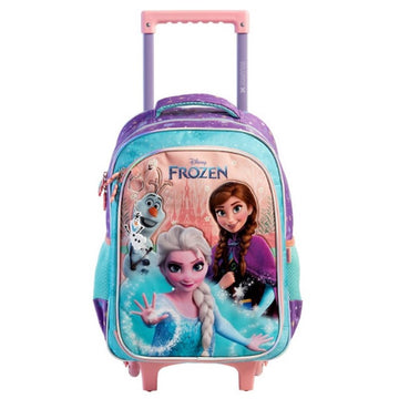 Mochila Carrinho Escolar Frozen - Xeryus
