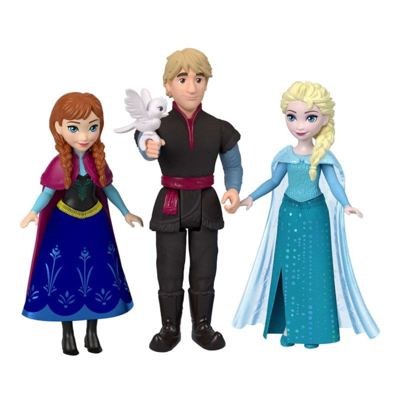 Conjunto de Personagens Anna e Elsa Frozen - Mattel