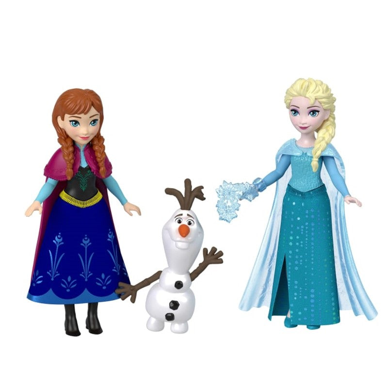Conjunto de Personagens Anna e Elsa Frozen - Mattel