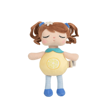 Boneca Com Caixa Mini Angela Frutas Limãozinho 20cm - Metoo