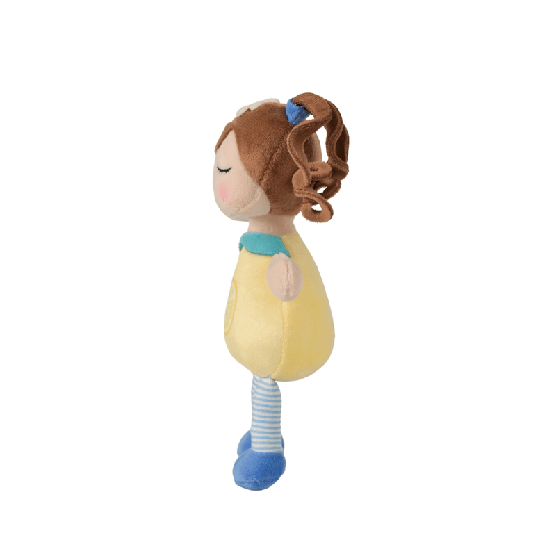 Boneca Com Caixa Mini Angela Frutas Limãozinho 20cm - Metoo