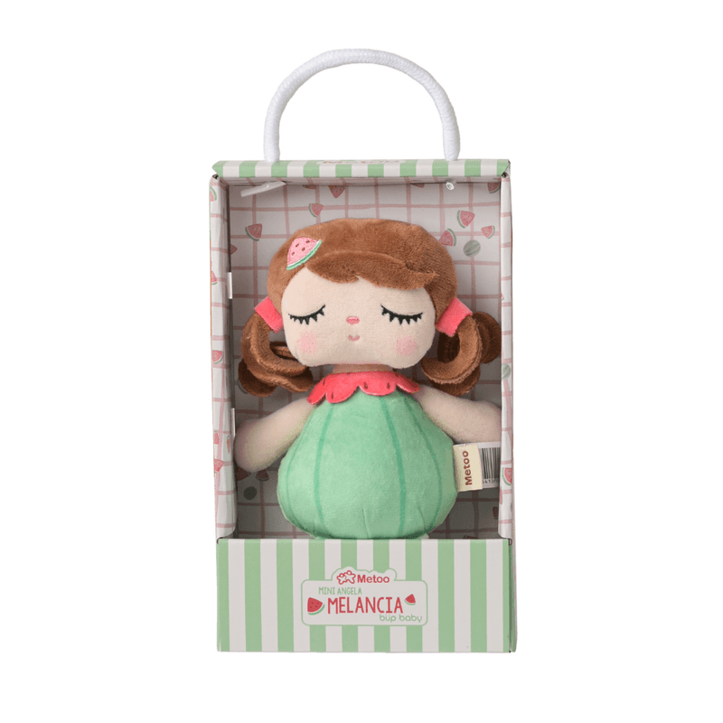 Boneca Mini Angela Frutas Melancia 20cm - Metoo