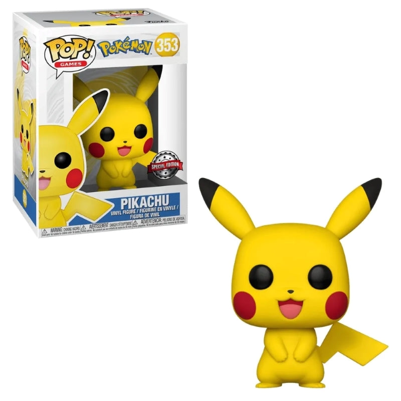 Boneco Funko Pop! Exclusivo Pokémon Pikachu - Candide