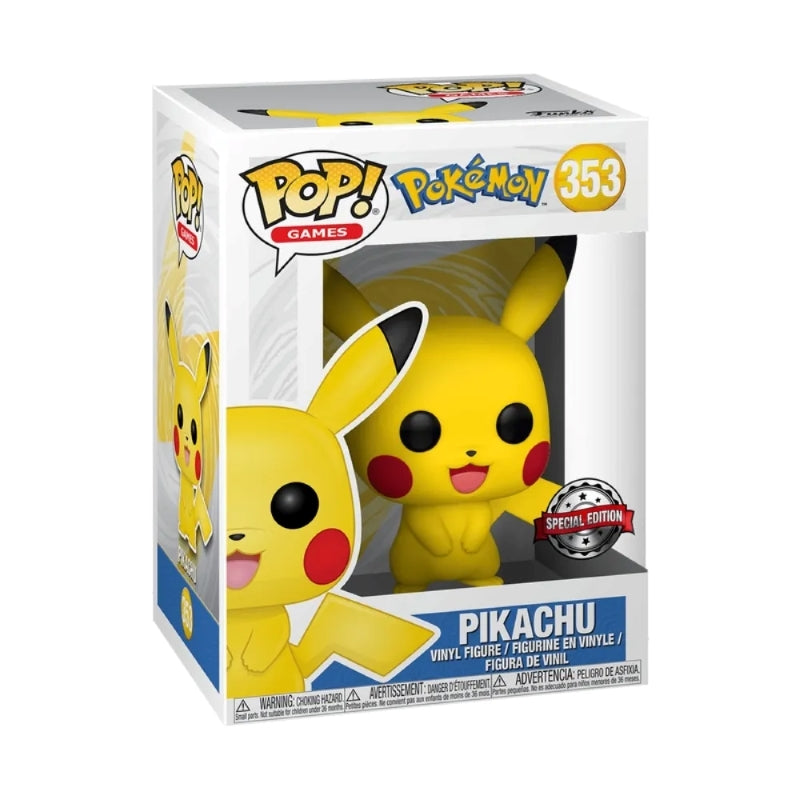 Boneco Funko Pop! Exclusivo Pokémon Pikachu - Candide