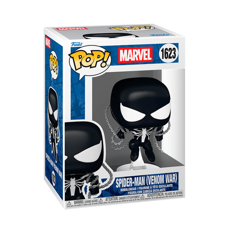 Boneco Funko Pop! Marvel Venom War Homem-Aranha Simbionte Com Correntes - Candide