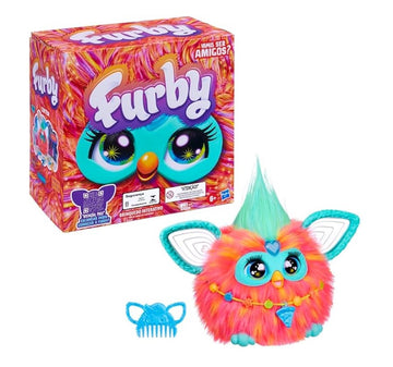 Pelúcia Interativa Furby Coral Com Acessórios - Hasbro