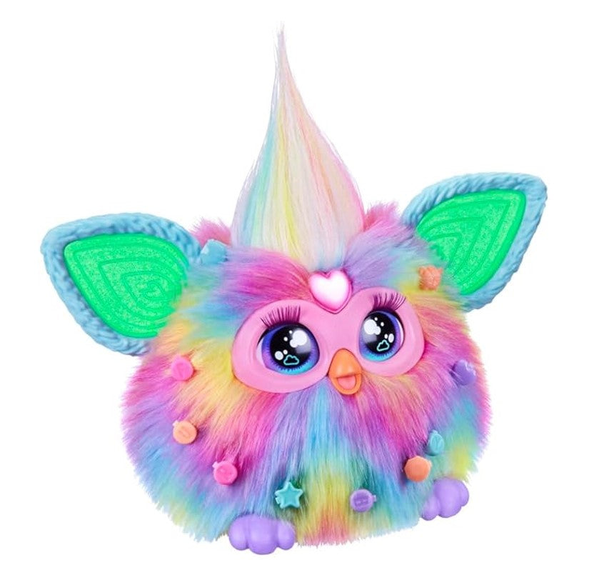 Pelúcia Interativa Furby Tie Dye Com Acessórios - Hasbro