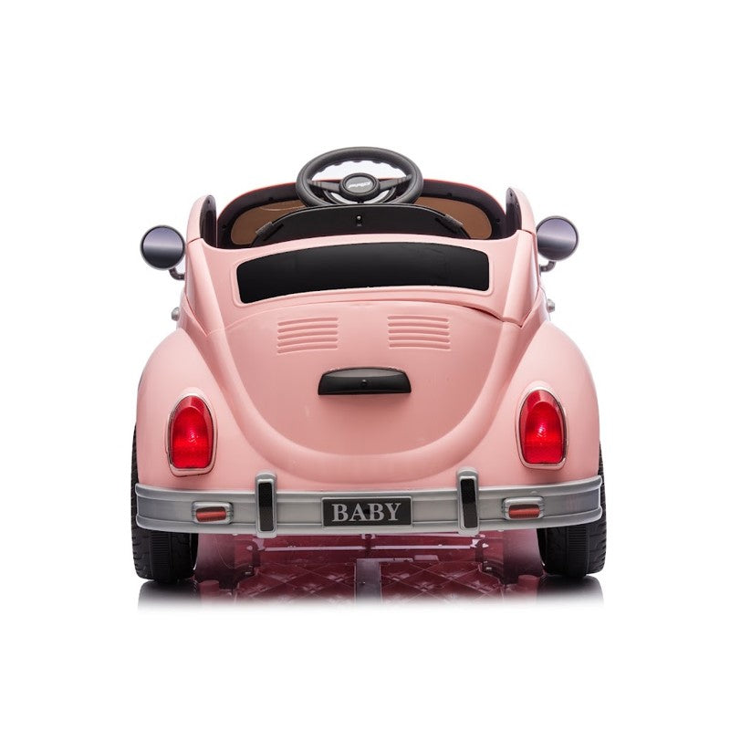 Carrinho Elétrico Infantil Rosa 12v Com Controle Remoto - Shiny Toys