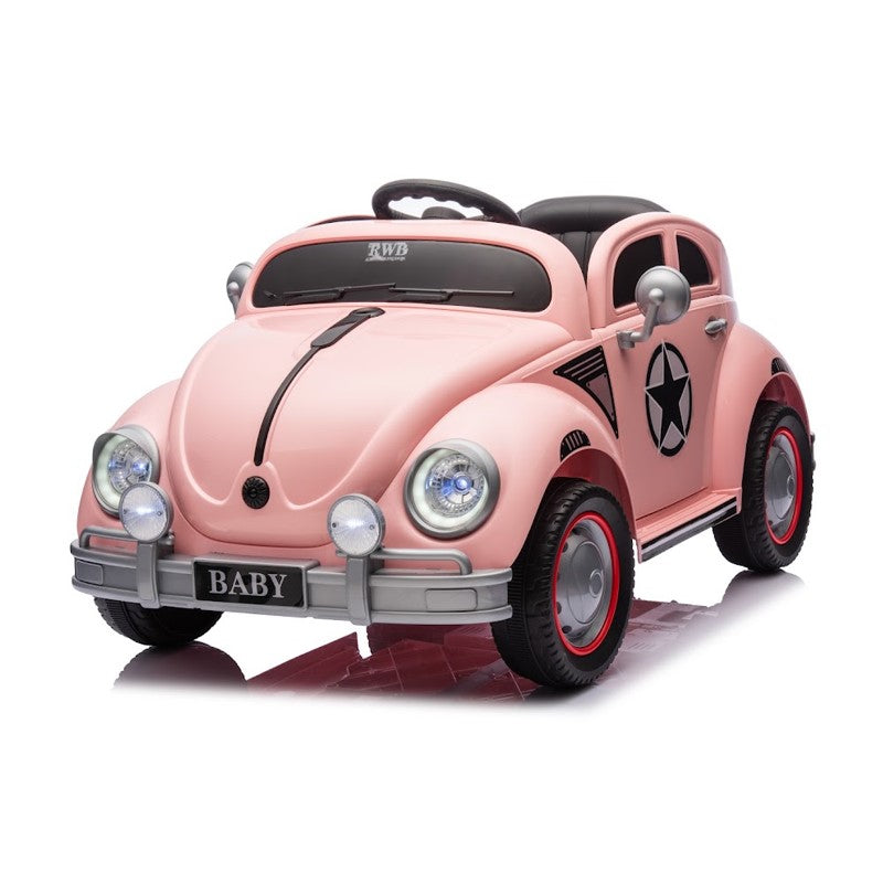Carrinho Elétrico Infantil Rosa 12v Com Controle Remoto - Shiny Toys