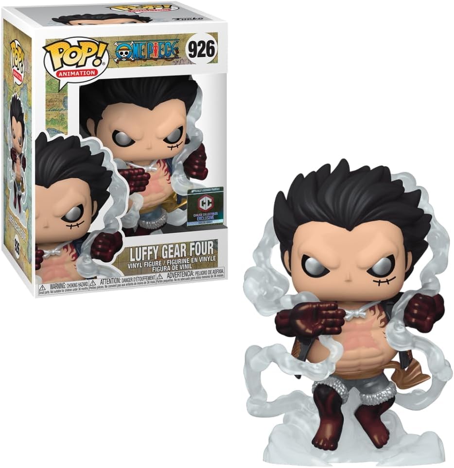 Boneco Funko Pop! One Piece - Luffy Gear Four (Metalico)