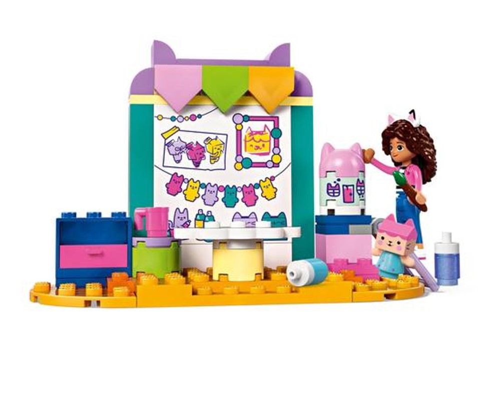 Lego Gabby's Dollhouse Artesanato Com Baby Box -10795