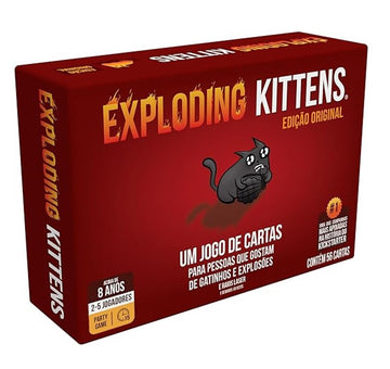 Jogo de Cartas Exploding Kittens - Galápagos