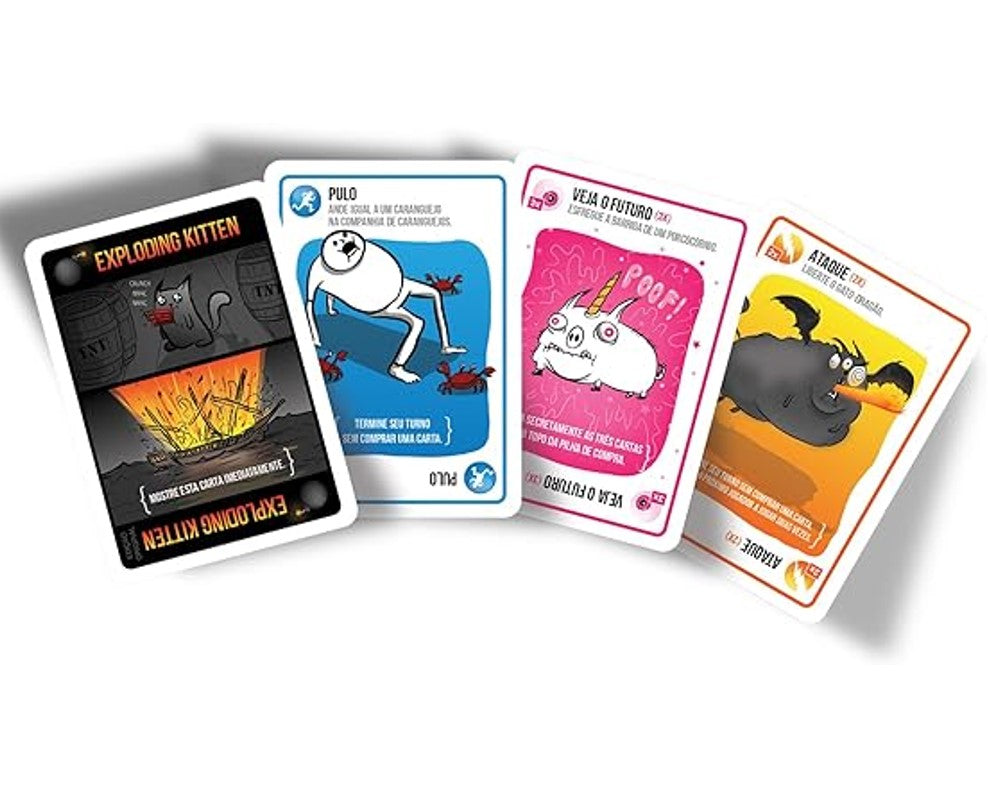 Jogo de Cartas Exploding Kittens - Galápagos