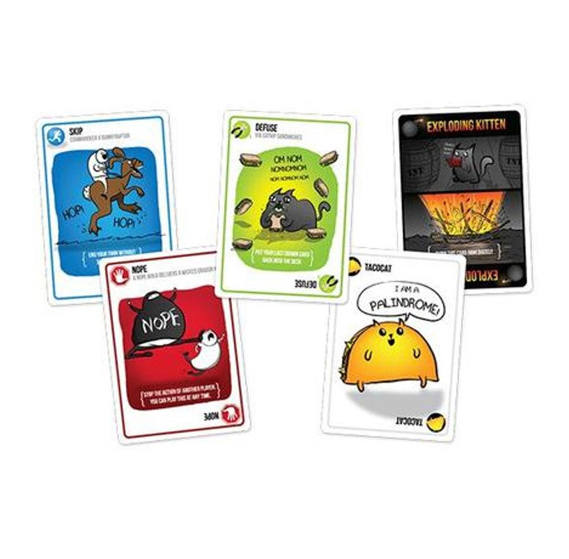 Jogo de Cartas Exploding Kittens - Galápagos