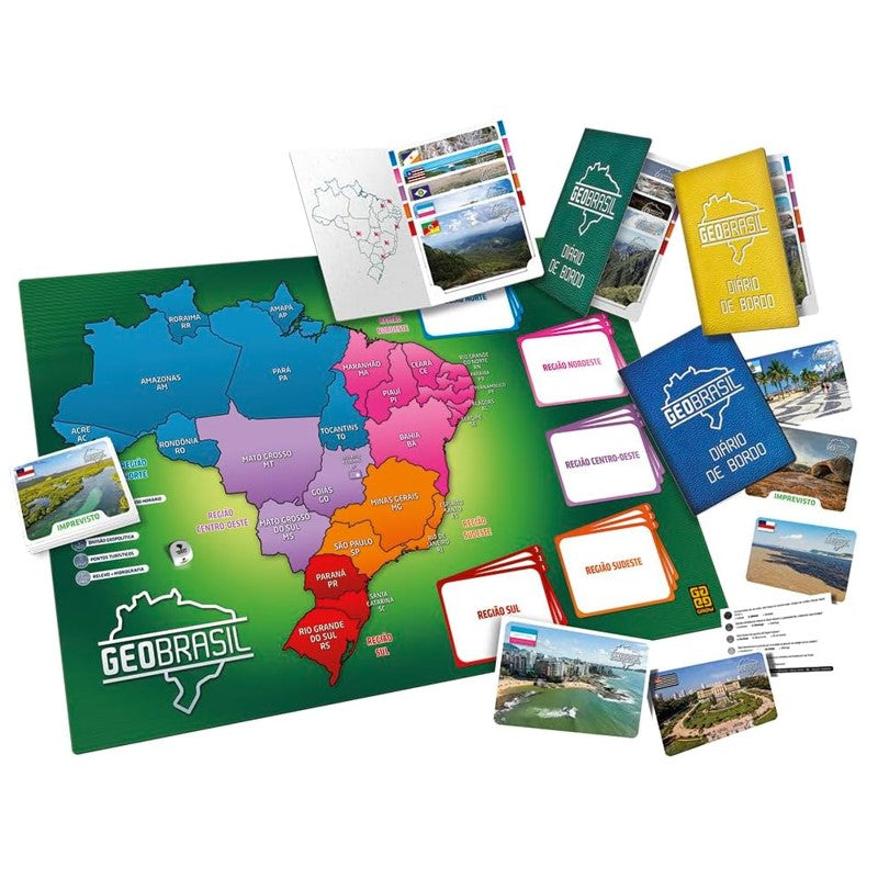 Jogo Didático Geobrasil - Grow
