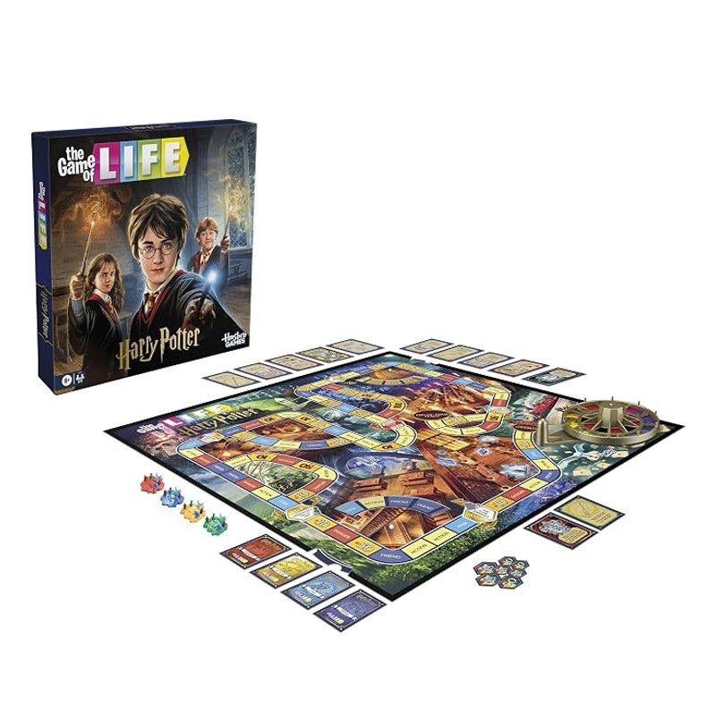 Jogo de Tabuleiro The Game of Life Edição Harry Potter - Hasbro