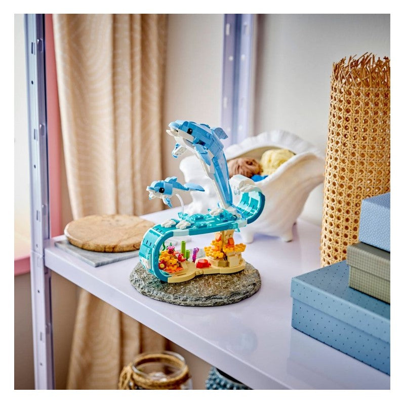 Lego Creator 3 em 1 Animais Marinhos Lindos Golfinhos - 31385