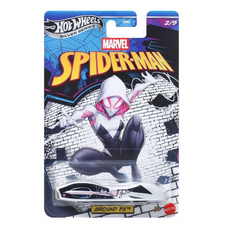 Hot Wheels Silver Series Marvel Spider-Man 1:64 - Mattel