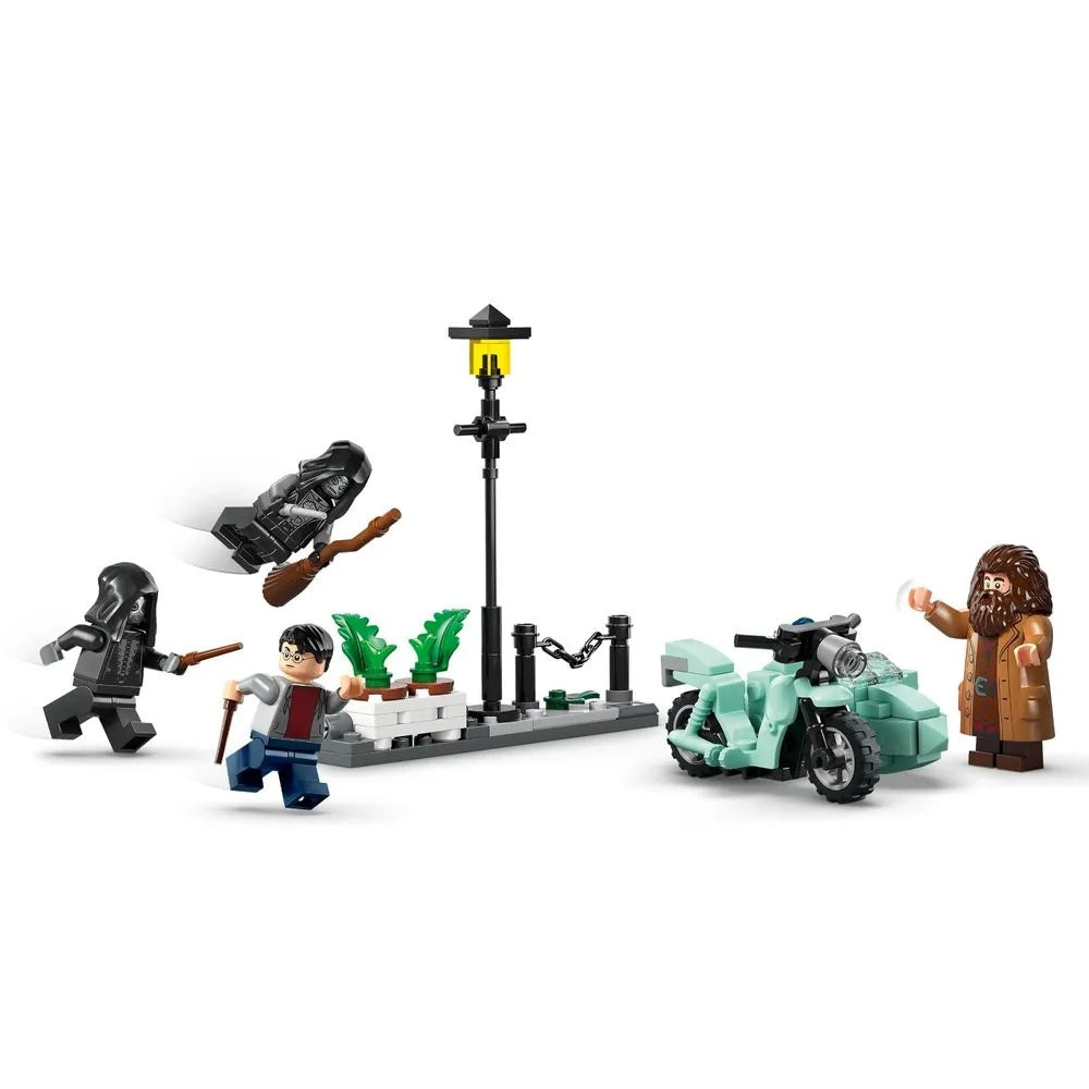 Lego Harry Potter Fuga de Hagrid e Harry para a Rua dos Alfeneiros - 76459