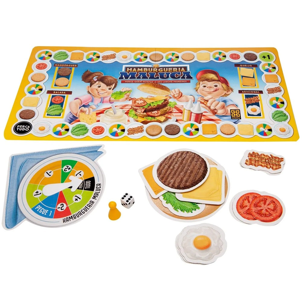 Jogo Hamburgueria Maluca - Grow