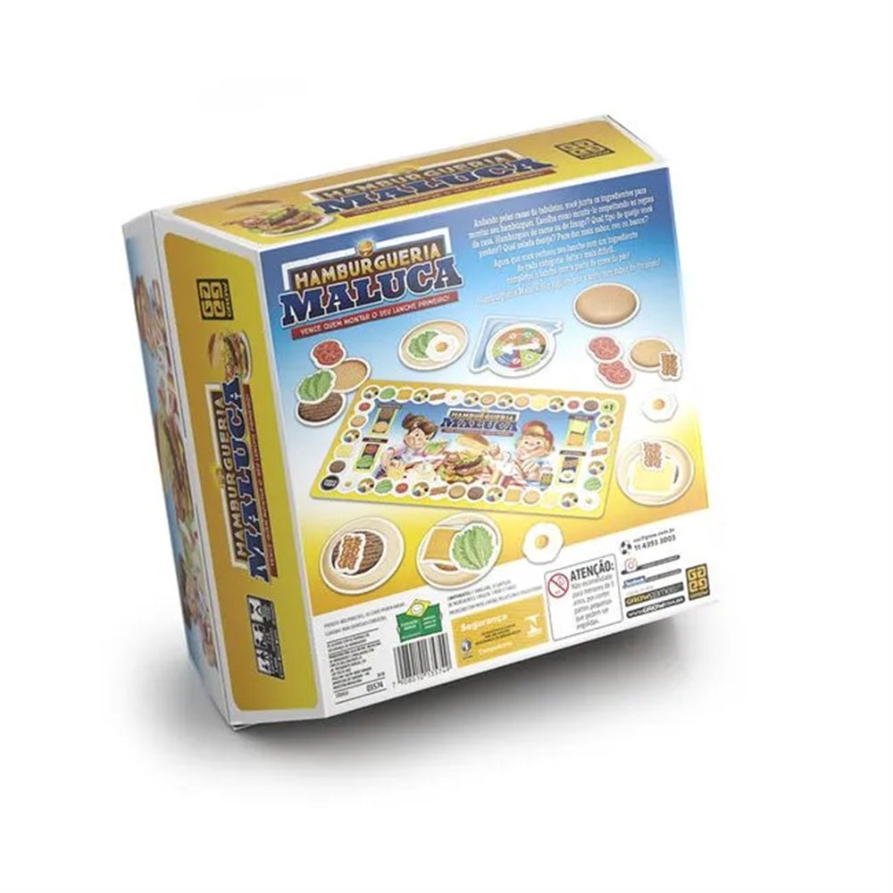 Jogo Hamburgueria Maluca - Grow