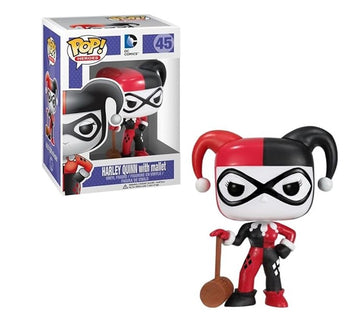 Boneco Funko POP! DC Comics Arlequina Com Martelo - Candide