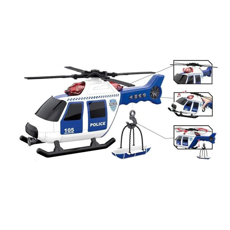 Helicóptero 1:10 Sortido Som e Luz - Brink Center
