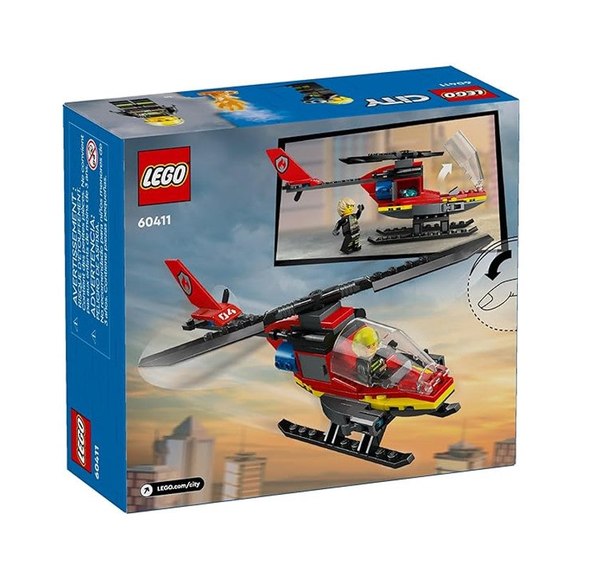 Lego City Helicóptero dos Bombeiros - 60411