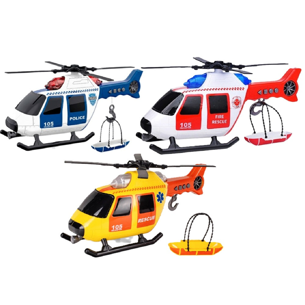 Helicóptero 1:10 Sortido Som e Luz - Brink Center