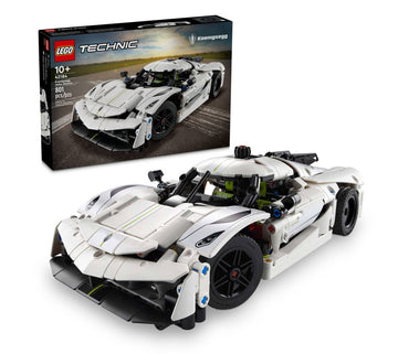 Lego Technic Carro Koenigsegg Jesko Absolut Branco - 42184