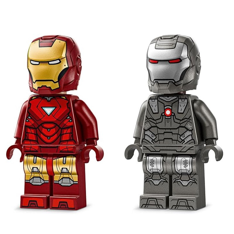 Lego Marvel Homem de Ferro e Máquina de Combate vs Drones Hammer - 76320