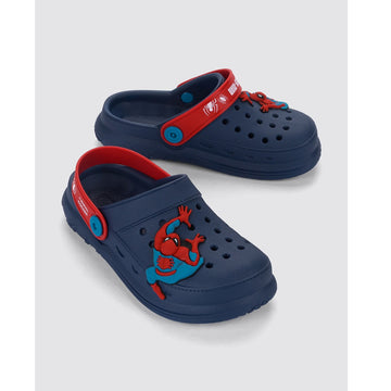 Babuche Infantil Marvel Homem Aranha Azul Escuro - Grendene