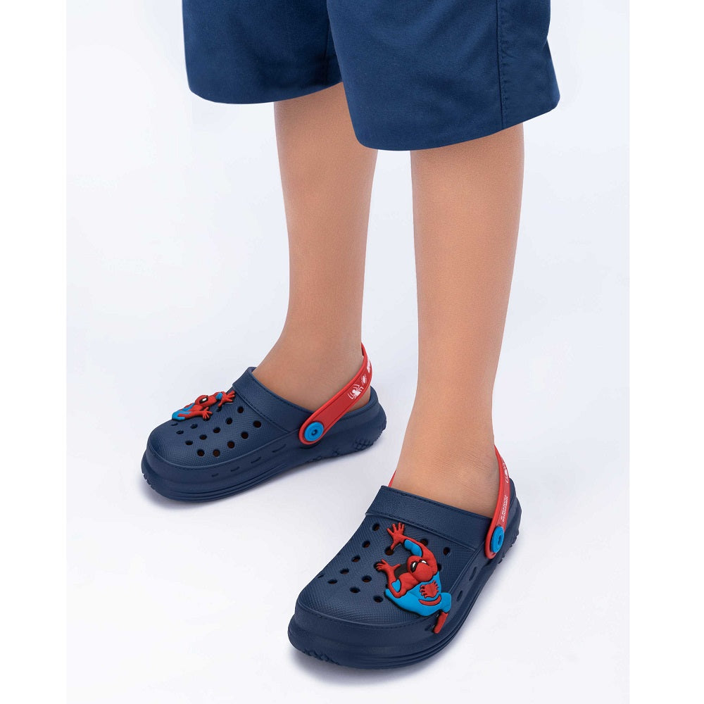 Babuche Infantil Marvel Homem Aranha Azul Escuro - Grendene
