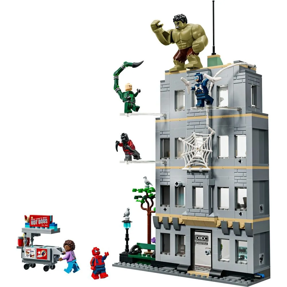Lego Marvel Homem-Aranha vs Hulk: Confronto Épico - 76350