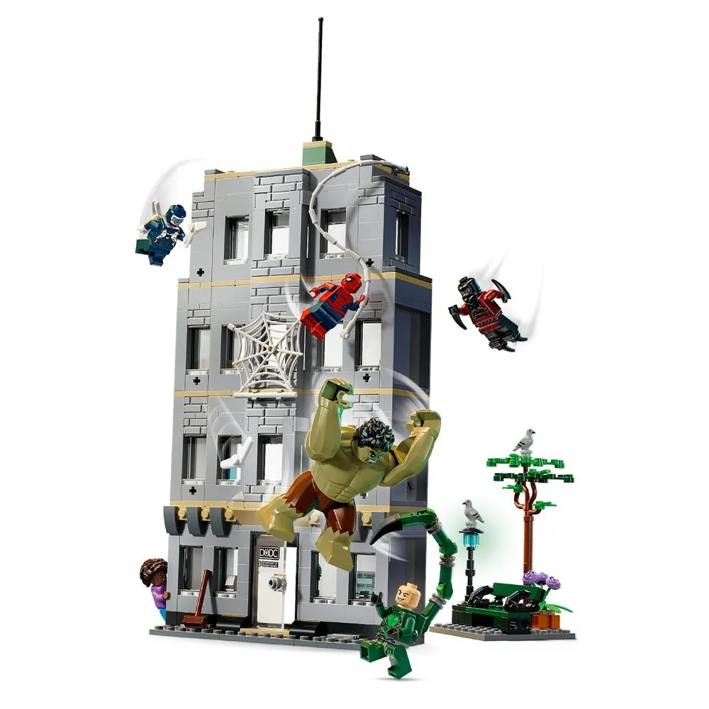 Lego Marvel Homem-Aranha vs Hulk: Confronto Épico - 76350