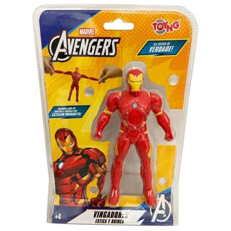 Boneco Vingadores Estica e Brinca - Toyng