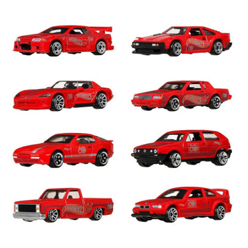 Hot Wheels Pack com 8 Carrinhos Aniversario 80 anos - Mattel